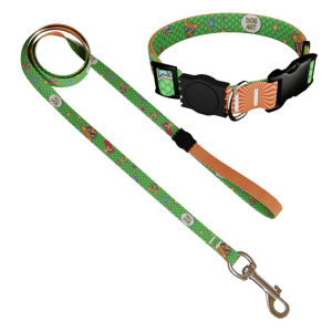 Conjunto Coleira e Guia Pop Dog P